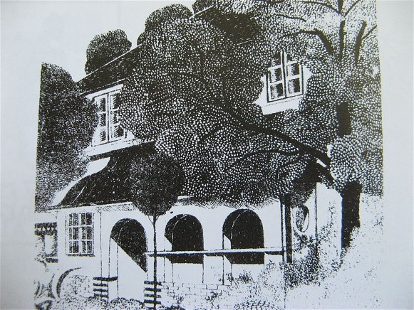 Image - Ivan Krushelnytsky: Villa in Roudan (1922).